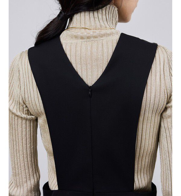 ROPE「トリアセテート ジャンパースカート/イージーケア」|ワンピース|