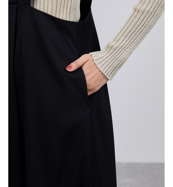 ROPE「トリアセテート ジャンパースカート/イージーケア」|ワンピース|