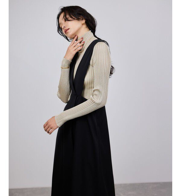 ROPE「トリアセテート ジャンパースカート/イージーケア」|ワンピース|