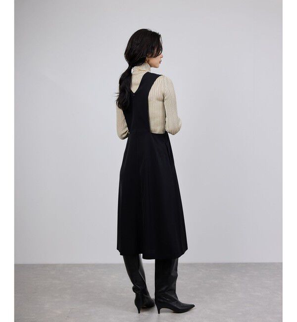 ROPE「トリアセテート ジャンパースカート/イージーケア」|ワンピース|