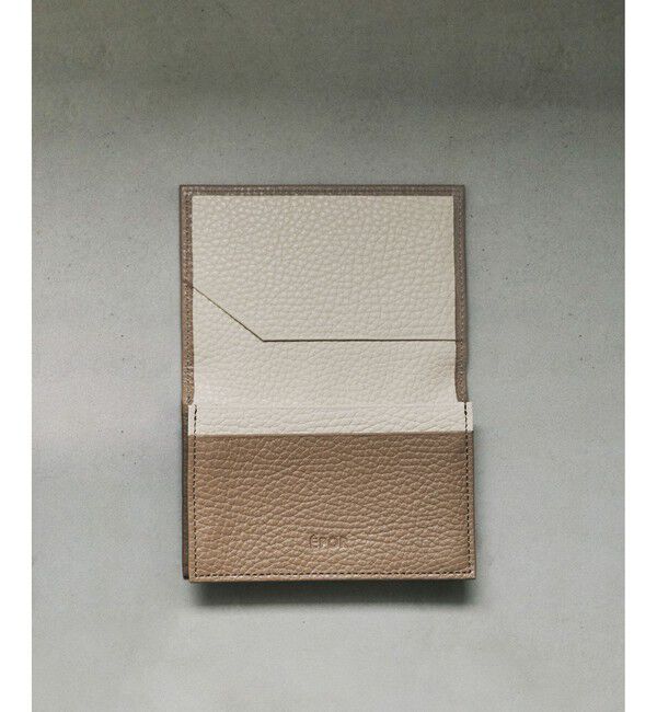 ROPE「【E'POR】 JUDD Card Case(名刺入れ)/26SS」|名刺入れ・カードケース|ベージュ系(28)