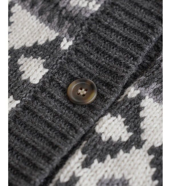 Rope&rsquo;Picnic「求心柄ボリュームスリーブカーディガン/イージーケア」|カーディガン|