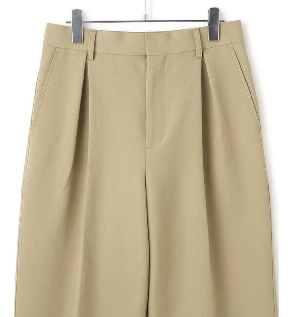 ADAM ET ROPE'「コットンダブルクロスパンツ」|チノ|