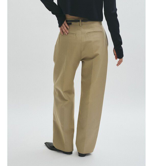 ADAM ET ROPE'「コットンダブルクロスパンツ」|チノ|