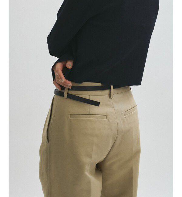 ADAM ET ROPE'「コットンダブルクロスパンツ」|チノ|