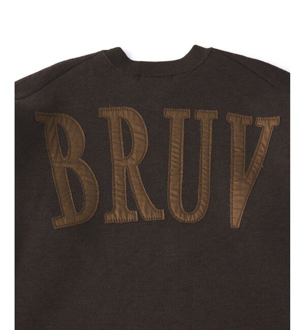 ADAM ET ROPE'「【サステナブル】ロゴパッチスウェットニット」|ニット・セーター|