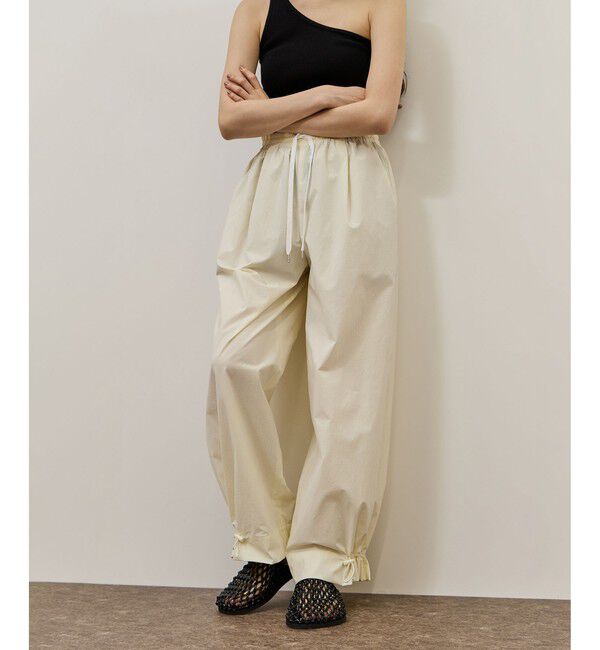 ADAM ET ROPE'「【WEB限定】撥水ウエストタックイージーパンツ」|チノ|キナリ(16)