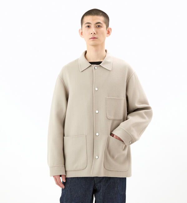 ORCIVAL「ORCIVAL | リバーウール カバーオール MEN」|テーラードジャケット|