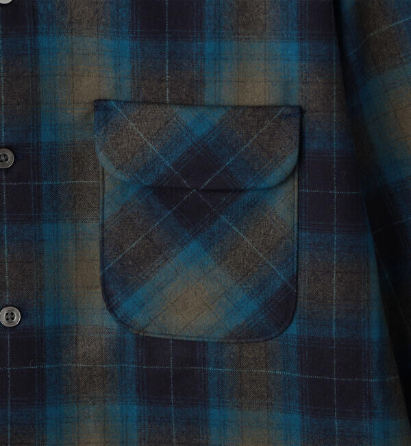  「PENDLETON | オープンカラー ネルシャツ MEN」|シャツ・ブラウス|