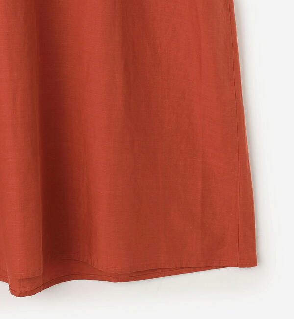 DANTON「DANTON | コットンリネン スリーブレスシャツワンピース WOMEN」|ワンピース|