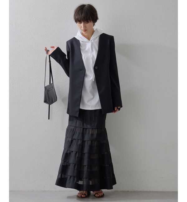  「オーガンジーマーメイドスカート4」|スカート|