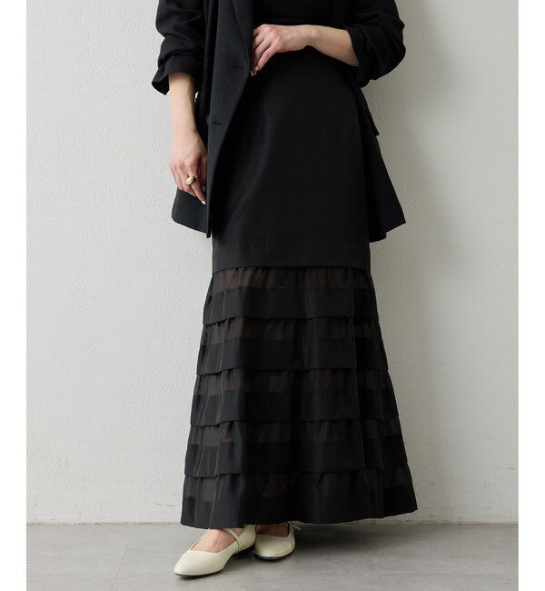  「オーガンジーマーメイドスカート4」|スカート|