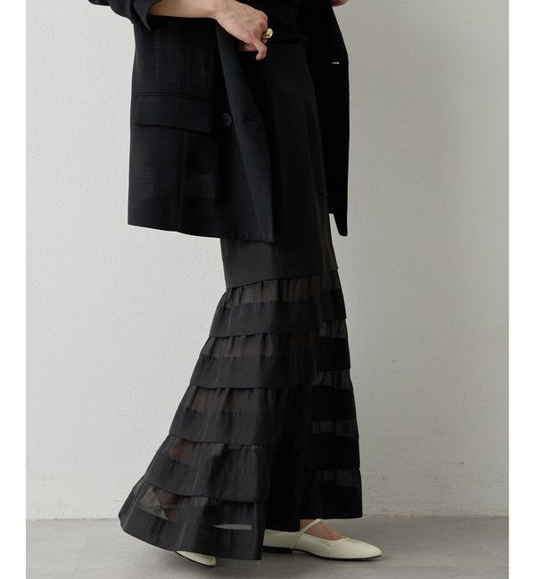  「オーガンジーマーメイドスカート4」|スカート|