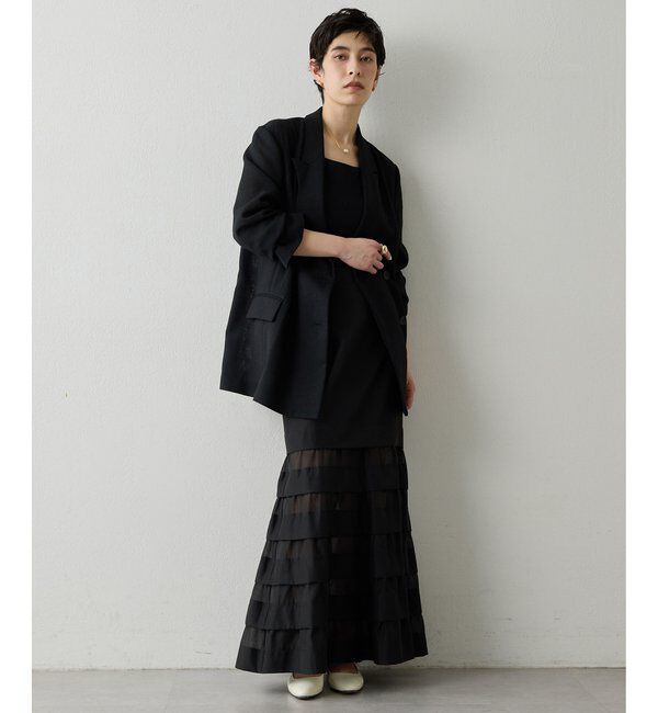  「オーガンジーマーメイドスカート4」|スカート|