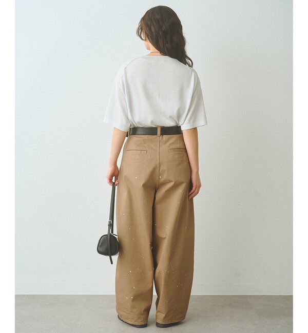  「ペイントタックチノパンツ」|チノ|