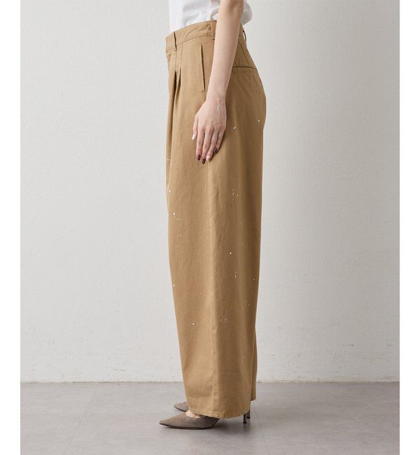  「ペイントタックチノパンツ」|チノ|