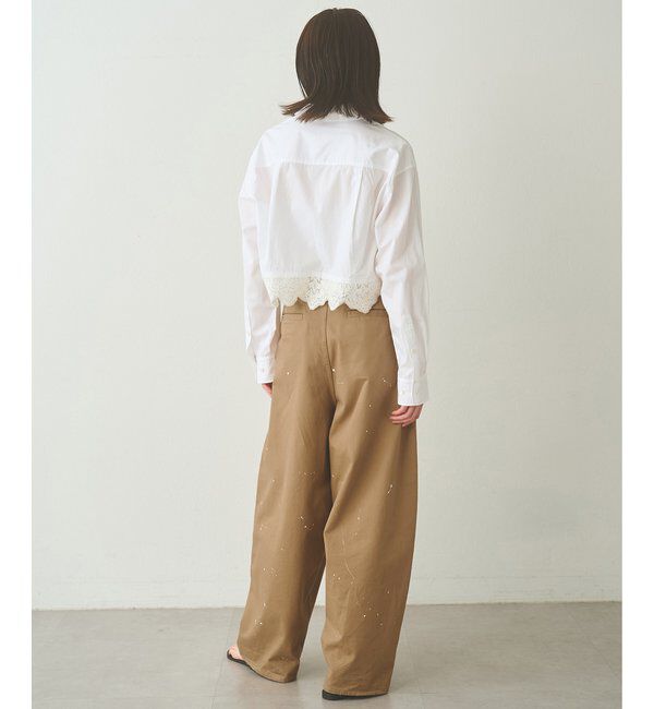  「ペイントタックチノパンツ」|チノ|