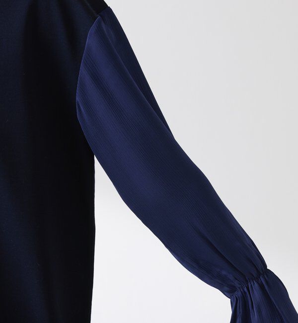  「【着映えトップス】ドッキングスリーブプルオーバー/セレモニー」|Tシャツ・カットソー|