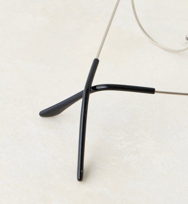  「【WHIMSIC/面長/逆三角形】ツーブリッジサングラス」|ピアス|