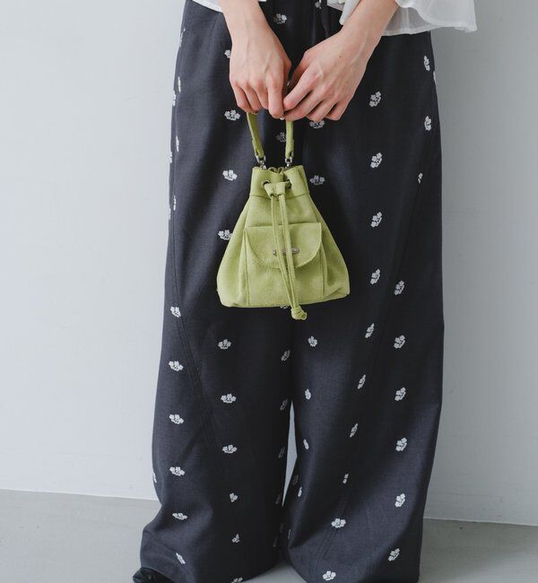  「【2026SSカタログ/4色展開】スエードミニバッグ」|トートバッグ|