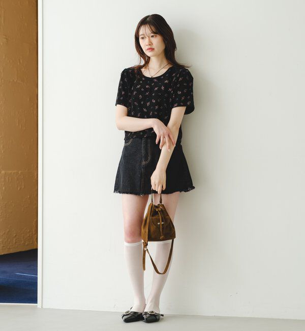  「【2026SSカタログ/4色展開】スエードミニバッグ」|トートバッグ|