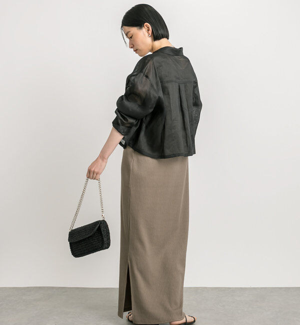  「【マイナス3kg/レビュー高評価☆】2WAYリブタンクワンピース」|ワンピース|