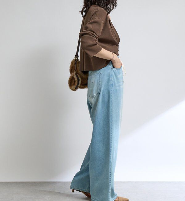  「【柔らかな履き心地】ドロストルーズデニム」|デニム|