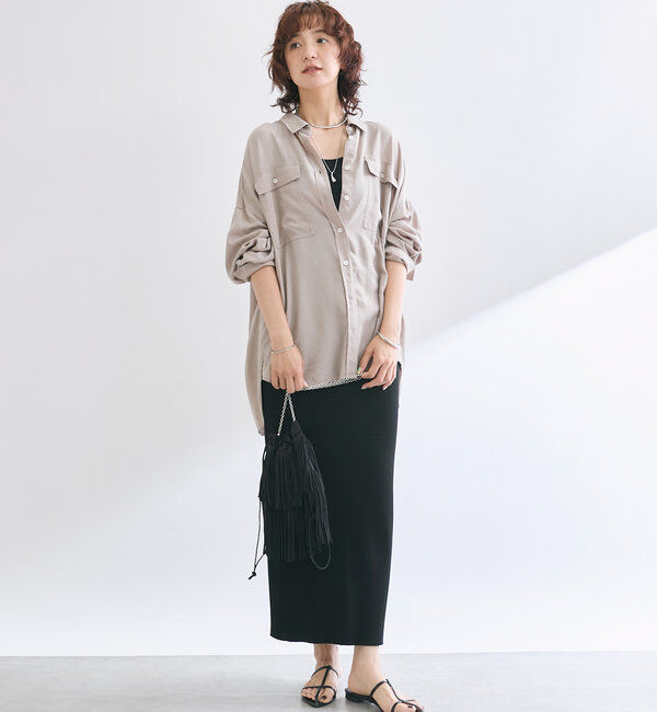  「【R.good(アールドットグッド)】drop&ballネックレス」|ブローチ・コサージュ|