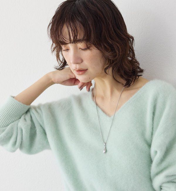  「【R.good(アールドットグッド)】drop&ballネックレス」|ブローチ・コサージュ|