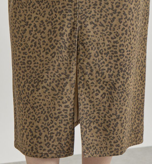  「ローライズレオパードスカート」|スカート|