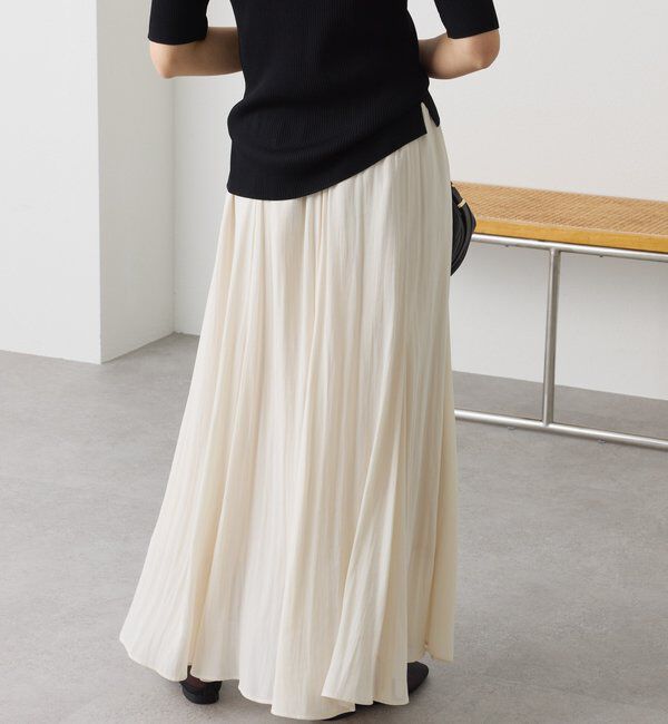 「【軽やか素材】カッセンサーキュラースカート」|スカート|
