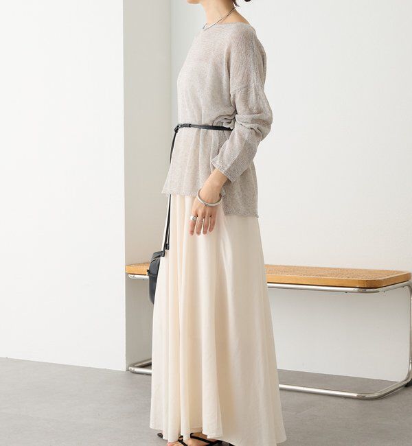  「【軽やか素材】カッセンサーキュラースカート」|スカート|