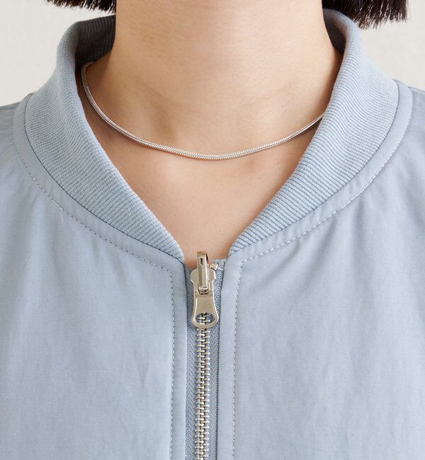  「サテンショートブルゾン」|ブルゾン・スタジャン|