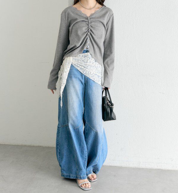  「マルチレーススカーフ」|マフラー|