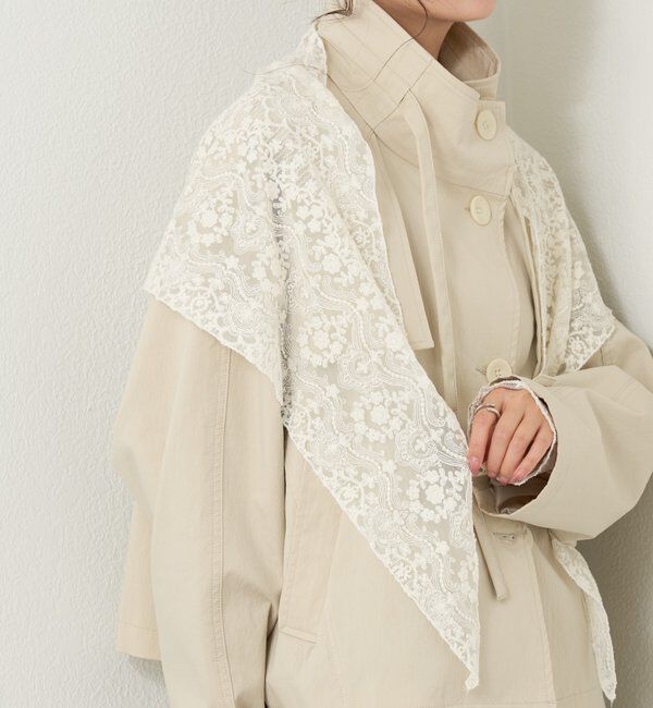  「マルチレーススカーフ」|マフラー|