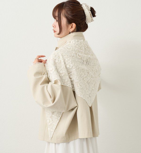  「マルチレーススカーフ」|マフラー|