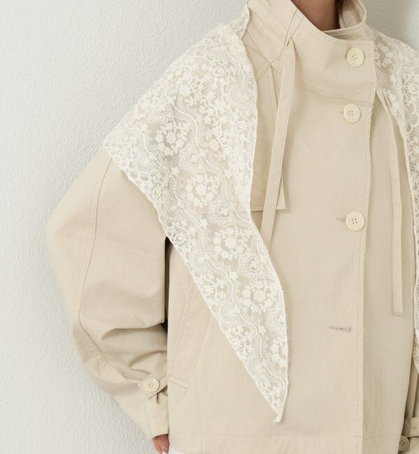  「マルチレーススカーフ」|マフラー|