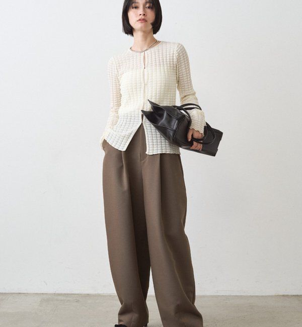  「シアーカーデ」|ニット・セーター|