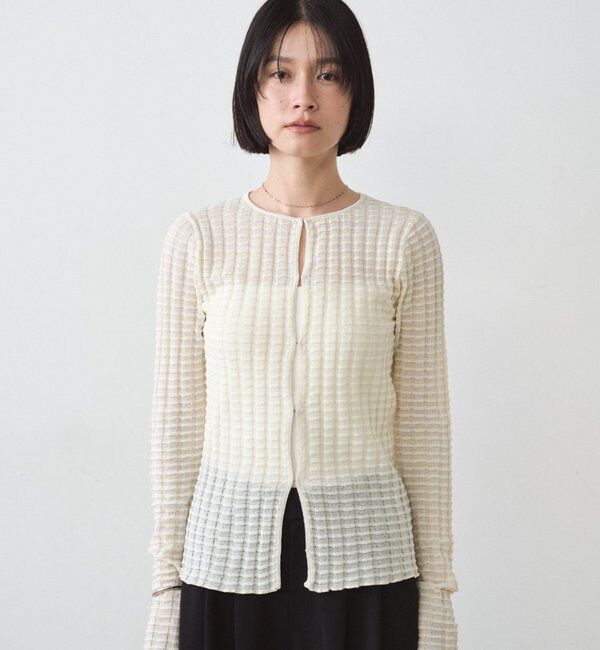  「シアーカーデ」|ニット・セーター|