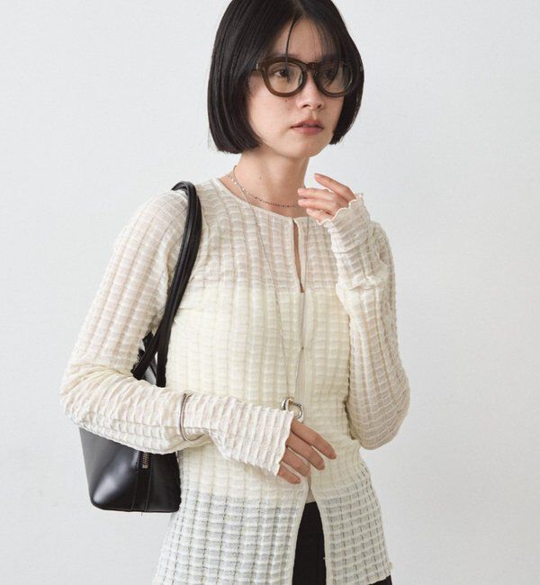  「シアーカーデ」|ニット・セーター|