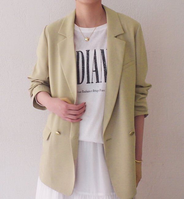  「ダブルクロスジャケット」|ベスト・ジレ|