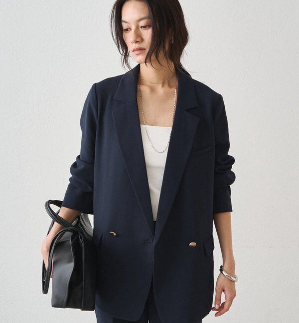  「ダブルクロスジャケット」|ベスト・ジレ|