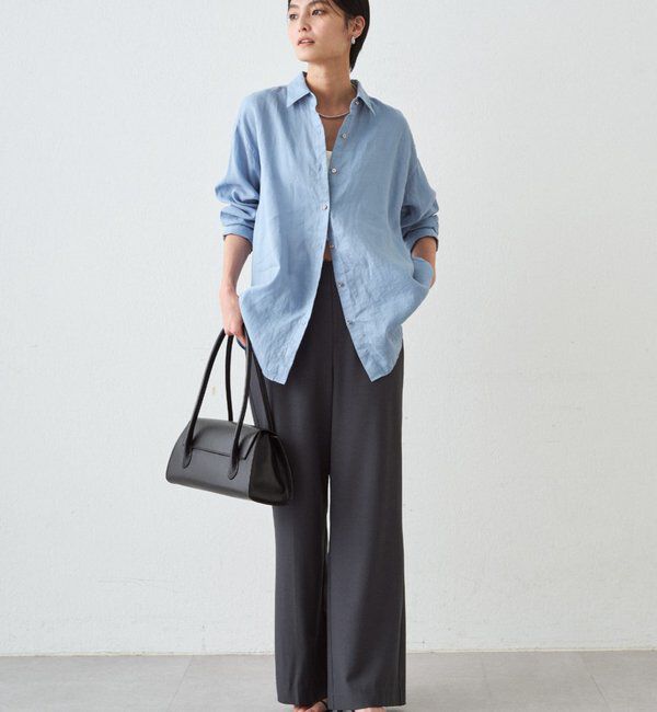  「リネンバックタイシャツ」|シャツ・ブラウス|