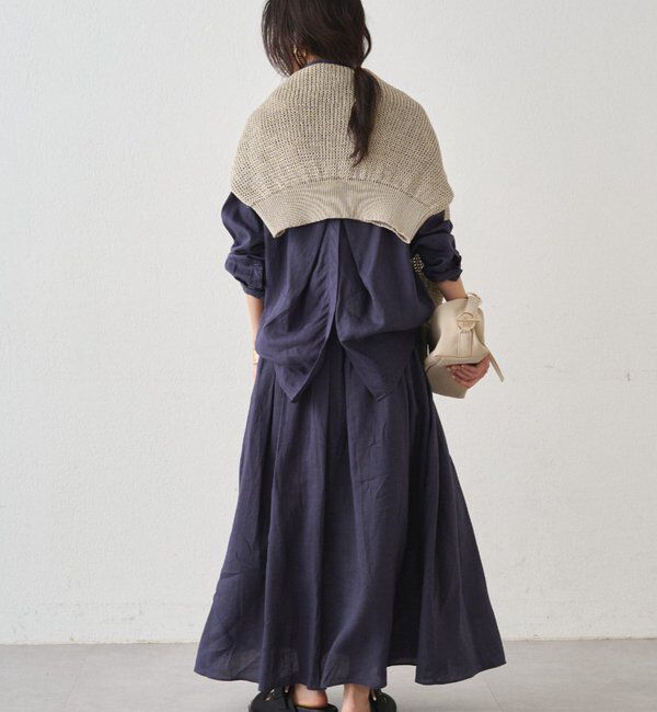  「リネンバックタイシャツ」|シャツ・ブラウス|