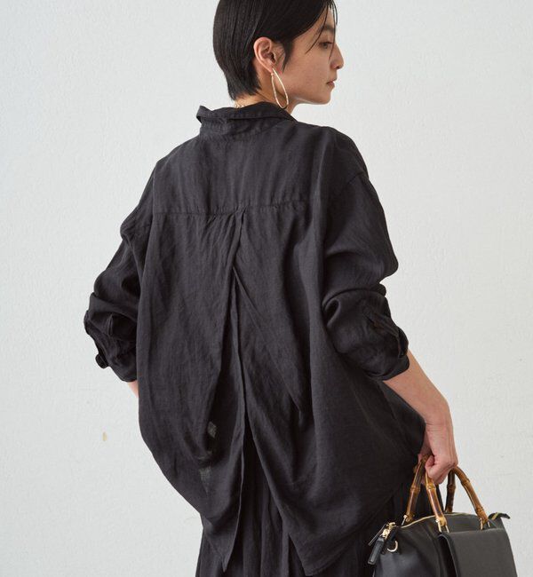  「リネンバックタイシャツ」|シャツ・ブラウス|