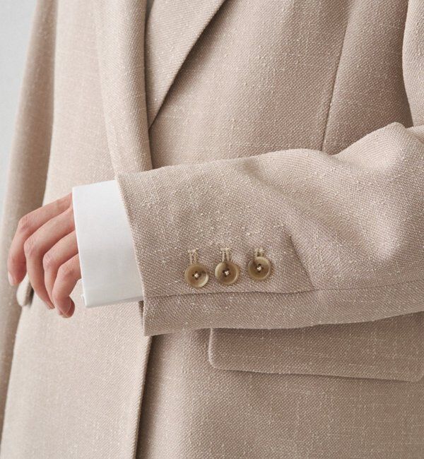  「【Atelier N5/アトリエヌメロサンク】ツイードWジャケット」|ベスト・ジレ|