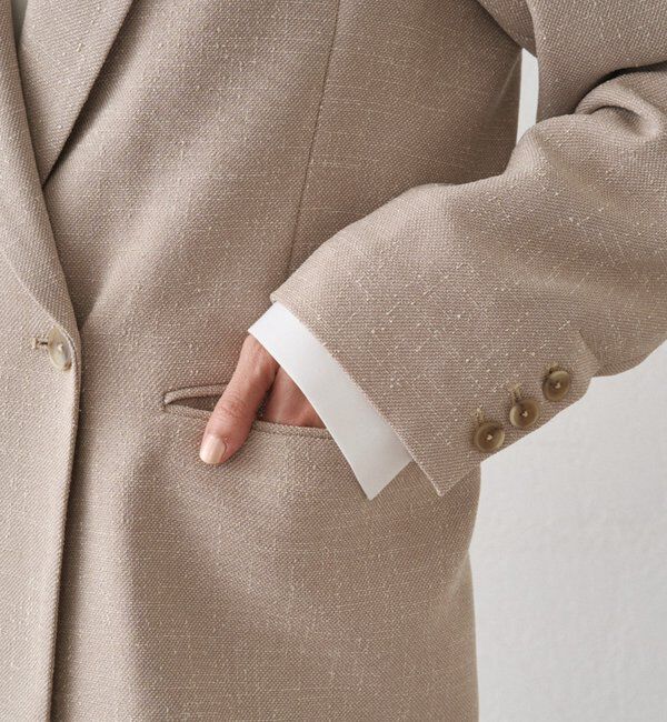  「【Atelier N5/アトリエヌメロサンク】ツイードWジャケット」|ベスト・ジレ|