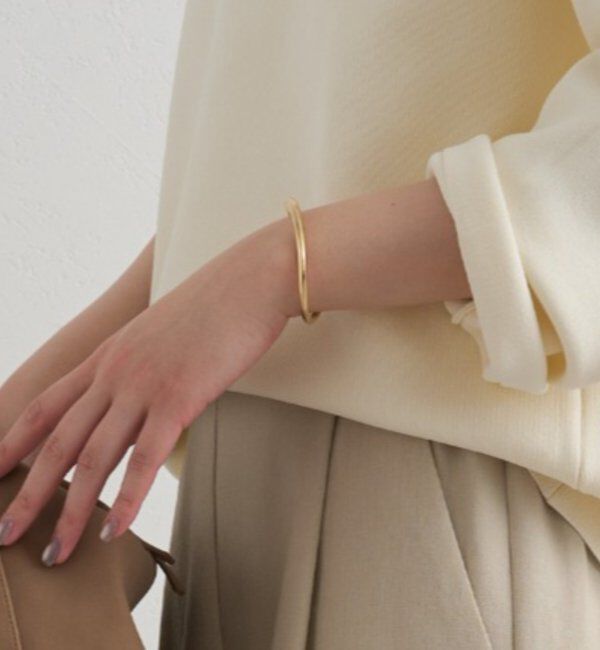  「【GALENA/ガレナ】ニュアンスラインバングル」|ブレスレット・バングル|