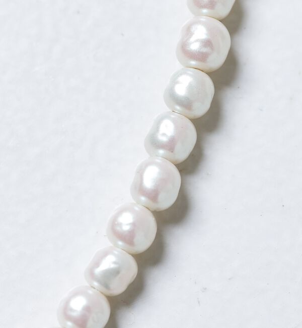 collex「【Ljud/ユード】配色ガラスバロックパールネックレス」|ネックレス|