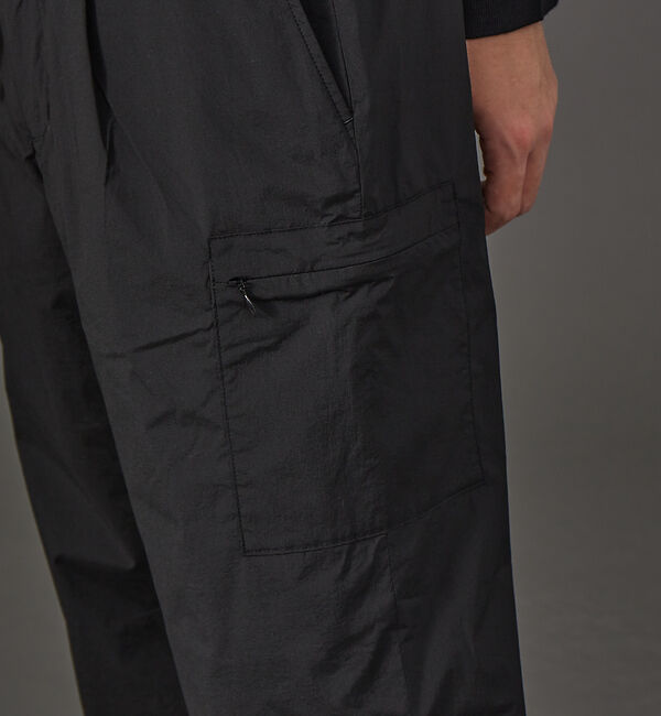 ABAHOUSE「【セットアップ対応】クリスピーナイロン パデット カーゴパンツ」|その他|